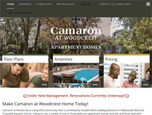 Tablet Screenshot of camaronatwoodcrest.com